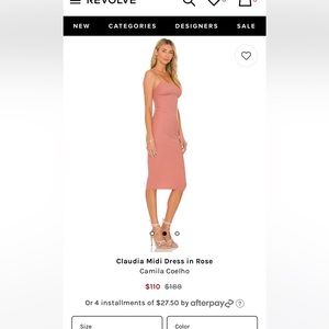 New camila coelho dress for sale